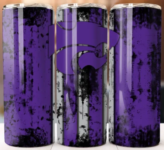 Discover Tumbler 20oz Mug Cup style w/ Straw Style Grambling Kansas State