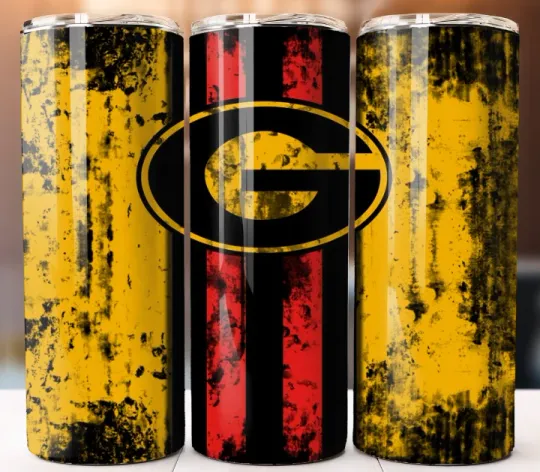 Discover Tumbler 20oz Mug Cup style w/ Straw Style Grambling