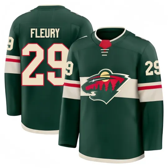 Discover Custom Men's #29 Fleury Green Home 2025 All Stitched Hockey Jersey Sz S-6XL