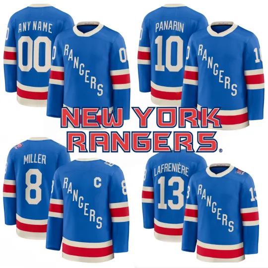 Discover Custom Adult/Youth Blue Centennial Breakaway Limited Stitched Jersey Sz XS-6XL