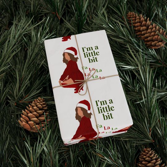 Schitt's Creek Fa La La Christmas Wrapping Paper