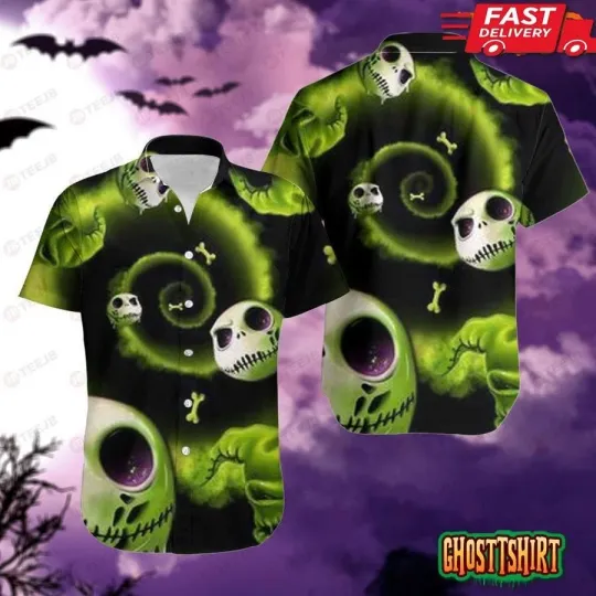 Discover Jack The Nightmare Before Halloween Hawaiian Shirt