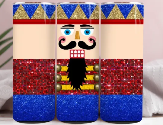 Discover Classic Holiday Soldier 20oz Stainless Steel Tumbler Christmas Nutcracker Cup