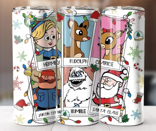 Island of Misfit Toys Style 20oz Tumbler Vintage Style Christmas Cup