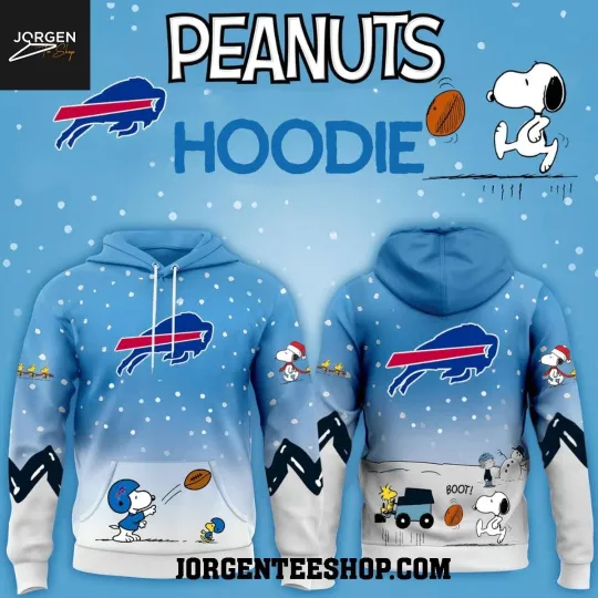 Discover Snoop Buffalo Peanuts Bills All Over Printed 3D Hoodie Gift For Fan