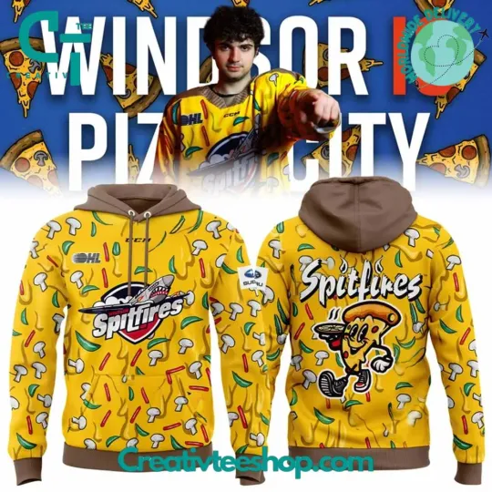 Discover Windsor 1Spitfire Pizza.City 2025 Special 3D Hoodie Unisex