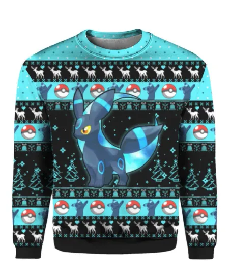 Discover Umbreon Ugly Christmas Sweater Gift For Holiday All Size