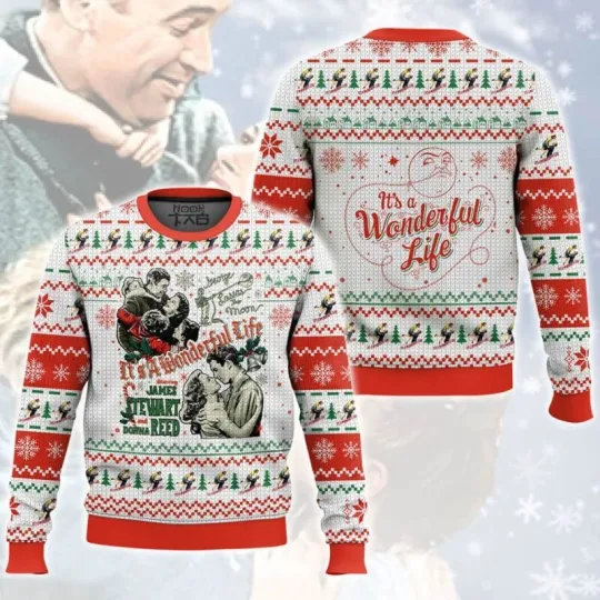 Discover Bg Its A Wonderful Life Ugly Sweater All Size