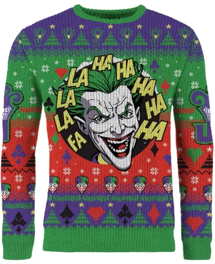 Discover Joker Have A Jolly Joker Christmas Ugly Christmas Sweater