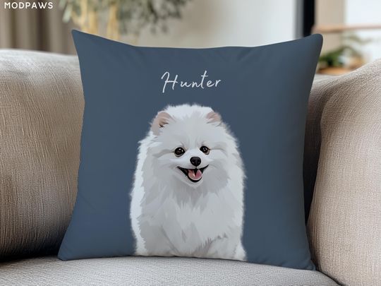 Discover Custom Pet Pillow Using Pet Photo + Name Custom Cat Dog Pillow Personalized Cat Pillows Cases Cat Picture Pillow Pet Picture Pillow
