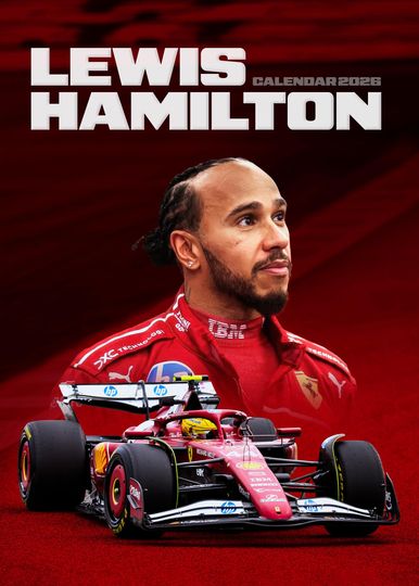 Discover Lewis Hamilton 2026 Wall Calendar