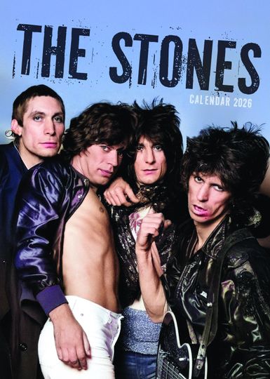 Discover The Stones 2026 Vertical Wall Calendar