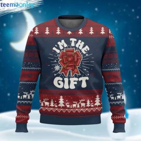Discover I Am The Gift Ugly Christmas Sweater, Gift For Fans, Christmas Gift