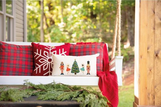 Discover Nutcracker Pillow Cover, Christmas Pillow, Christmas Cushion, Noel Cushion, Nutcracker Decor, Xmas Decor, Farmhouse Decor, Rustic Decor Gift