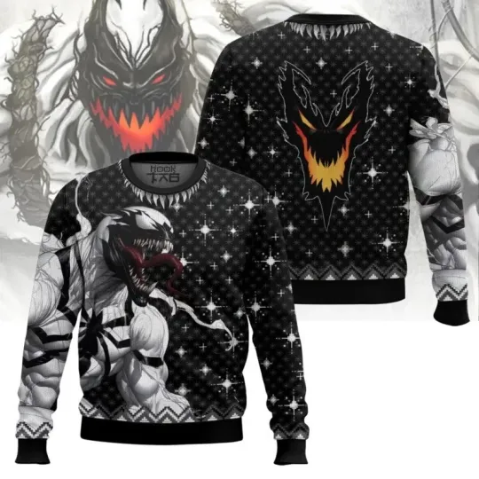 Bg Anti-Venom, Venom Lastdance Ugly Sweater Gift For Holiday