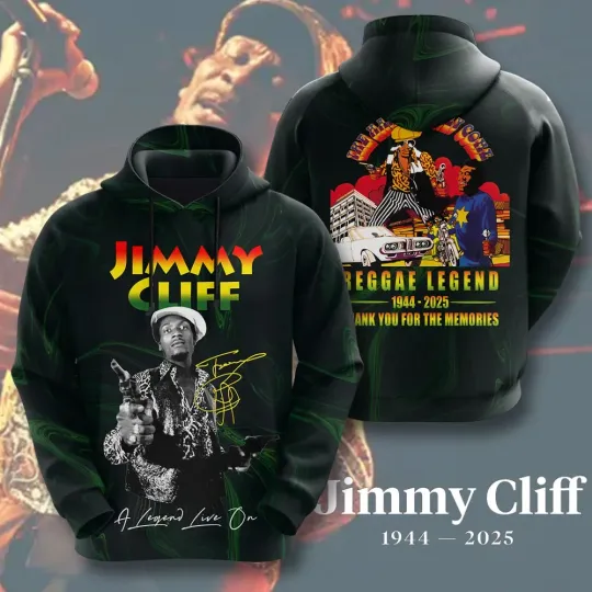 Discover Jimmy Cliff 3D Apparel