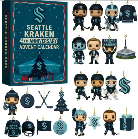 Discover Seattle 2D Advent Calendar 2025 Gift For Christmas