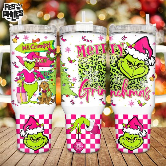 Discover Funny My Day Christmas 40oz Tumbler PNG, Retro Merry Xmas Skinny Wrap Design, Feeling Extra Holiday Tumbler Sublimation Digital File