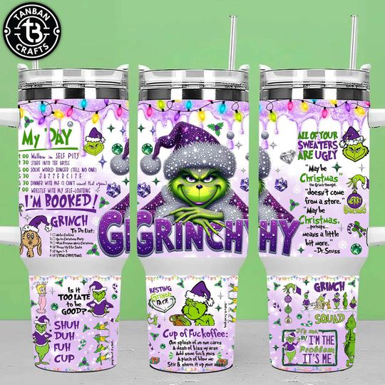 Discover Funny Christmas Thief Eww People 40oz Tumbler  , Retro Merry Christmas Tumbler, Tumbler Wrap, 40oz Skinny Tumbler, Christmas