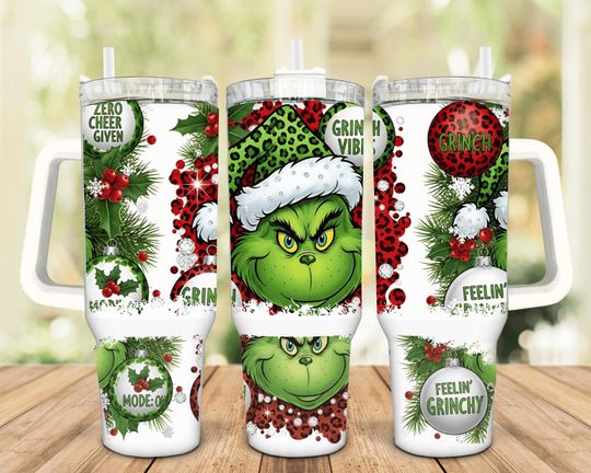 Discover Christmas 40oz Tumbler Wrap  Stanley Cup Design, Holiday  , Xmas Holiday, Sublimation Funny Christmas