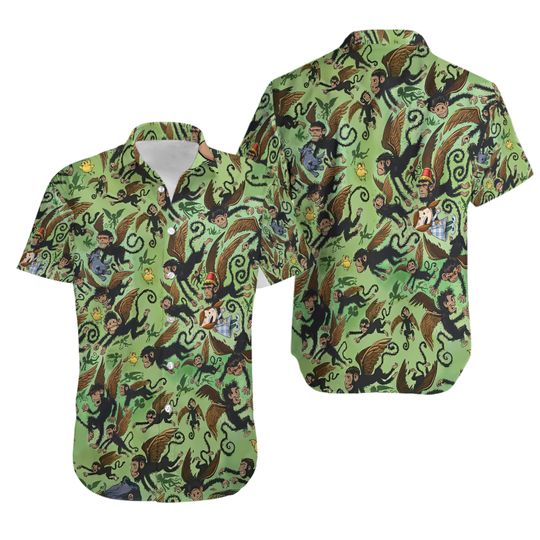 Flying Monkeys The Wizard Of Oz Hawaiian Shirt