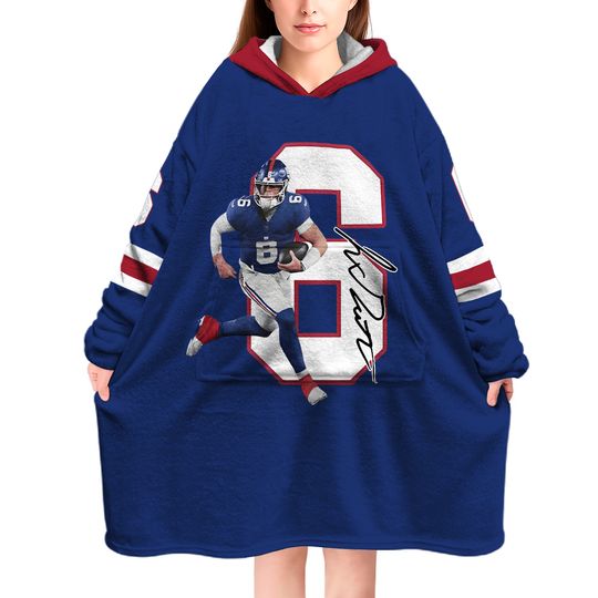 2025 Dart 6 NY Giants Blanket Hoodie