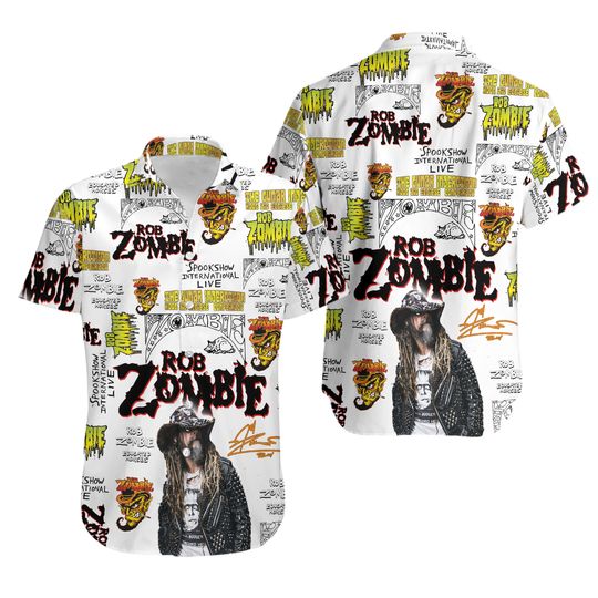 Rob Zombie Hawaiian Shirt Limited Edition