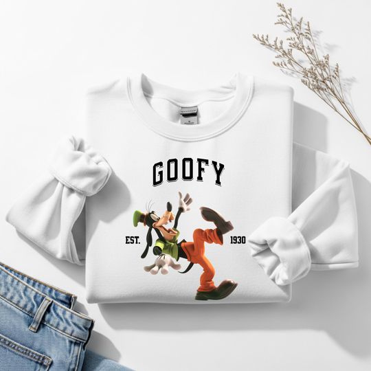 Discover Vintage Goofy Shirt, Retro Disney Sweatshirt