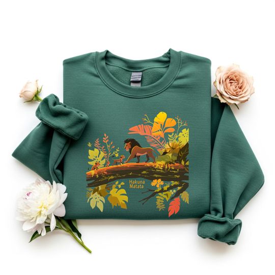 Discover Mufasa & Simba Shirt, Hakuna Matata Disney Animal Kingdom Tee