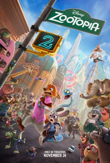 Discover Walt Disney's Zootopia 2 movie poster (c)  - 11 x 17 inches - Zootopia poster