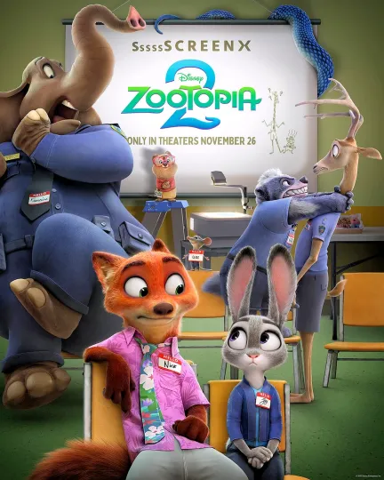 Discover Disney Zootopia 2   11" x 14" Collector's Movie Poster ( T5 )