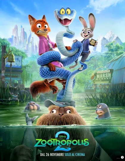 Discover Disney Zootopia 2   11" x 14.5" Collector's Movie Poster