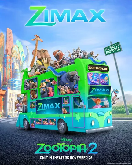 Discover Disney Zootopia 2   11" x 14" Collector's Movie Poster ( T4 )