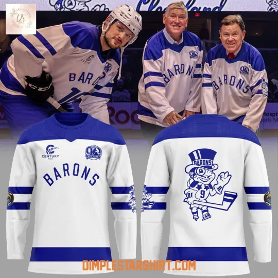 Discover Cleveland Monsters Barons Night Hockey Shirt Men's Fan Gear Gift