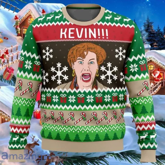 Home Alone Ugly Christmas Sweater Men Ugly Christmas Sweater