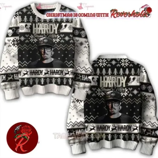 Discover Hardyy The Mockingbird And The Crow Ugly Christmas Sweater Knitted Ugly Christmas