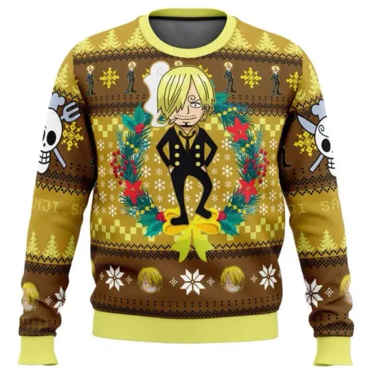 Discover demon Christmas Sweater Gift For Manga Fans, Anime Lovers