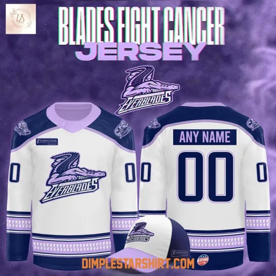 Discover Personalized Florida Everblades Fights Cancer Hockey Shirt Men's Fan Gear Gift