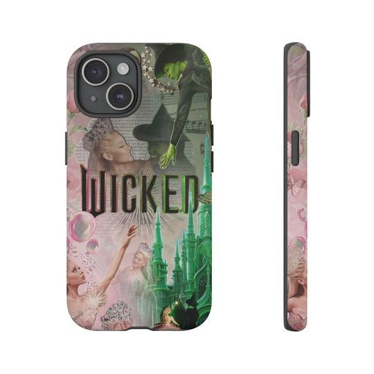 Discover Wicked Movie 2025 Inspired Phone Case for iPhone, Samsung Galaxy, Google Pixel - Book Lover Gift