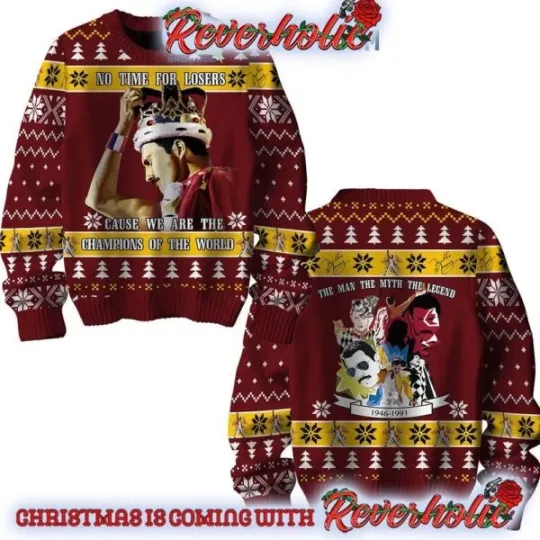 Discover Freddie Mercury Queen The Myth The Legend Christmas Gifts For Holiday Christmas