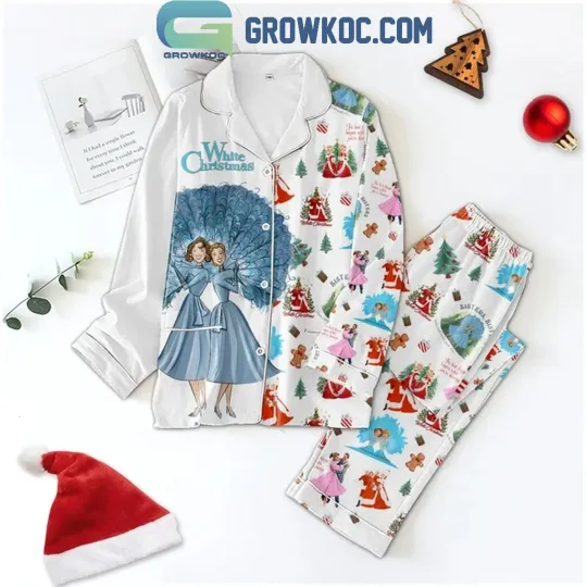 Discover White Christmas Sister Sister Christmas Polyester Pajamas Set