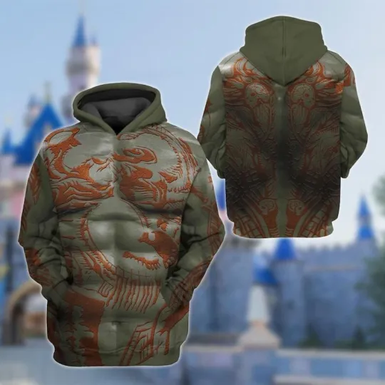 Discover Guardian Of The Galaxy Costume 3D Hoodie, Drax 3D Cosplay Costume Sweatshirt