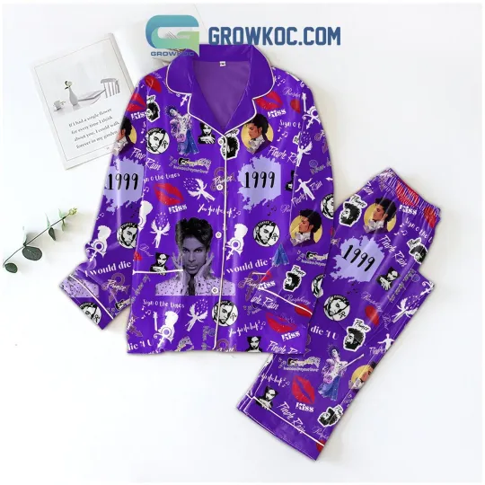 Discover Prince 1999 Pur Rain Polyester Pajamas Set