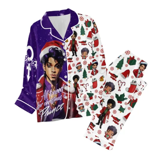 Discover Prince Button Down Pajamas Set