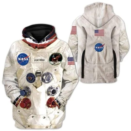 Discover [50th Anniversary] 3D Armstrong Spacesuit Apparel Halloween