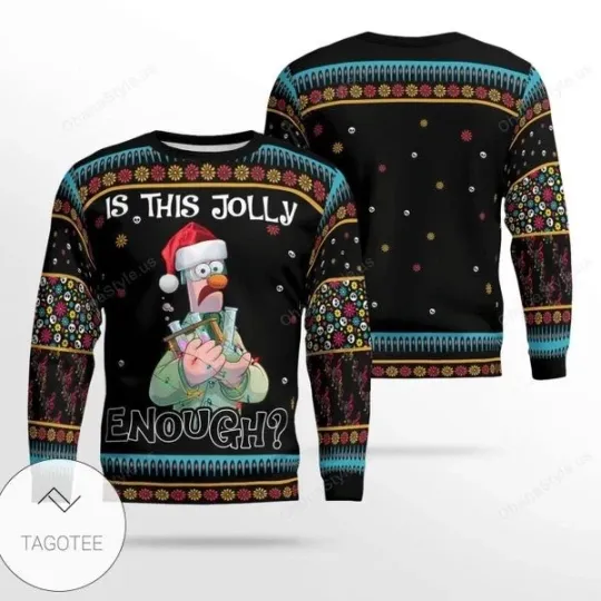 Discover Beaker Muppet Is This Jolly Enough Ugly Christmas Sweater