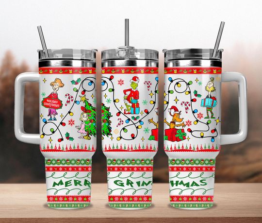 Discover Green Monster 40oz Wrap Png, Mean Guy 40oz Tumbler Png, Christmas Friends Tumbler Png, Trendy Christmas Vibes Wrap Png, Sublimation Design