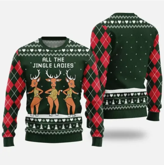 Discover Beyonce All The Jingle Ladies Christmas Beyonce Ugly Christmas