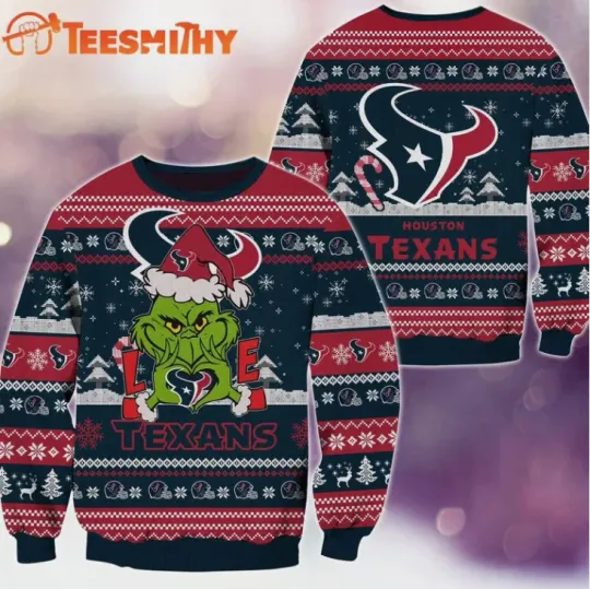 Discover Houston funny character Football Limited Ugly Christmas Sweater Gift For Christmas