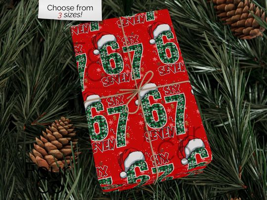 Discover 6-7 Christmas Gift Wrap Sheets, Decorative Wrapping Paper